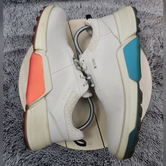 Ecco Women’s Golf BIOM H4 Leather Shoes, Gore-Tex, US Size 9-9.5 EU 40 - Picture 5 of 9